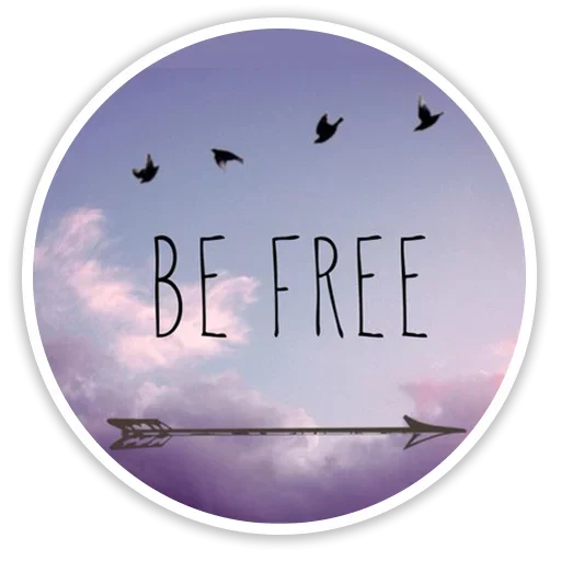 😉 Стикер «life is beautiful» для Telegram