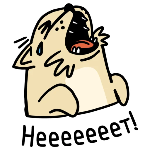 😫 Стикер «ЖЮ. Подпишись на нас» для Telegram