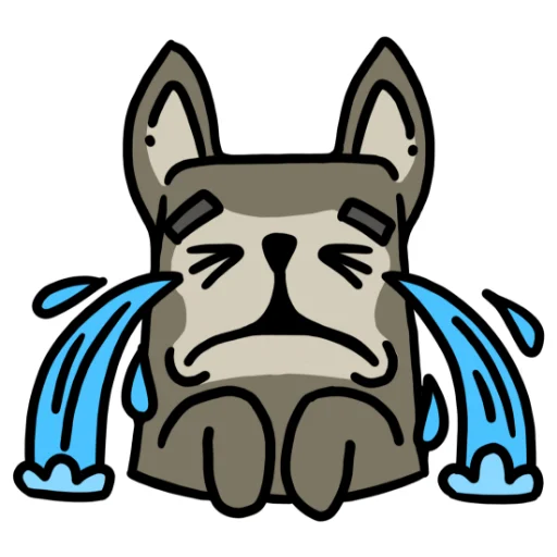 😭 Стикер «ЖЮ. Подпишись на нас» для Telegram