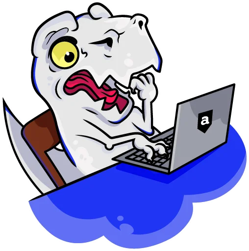 😱 Стикер «Команда Лиги А.» для Telegram