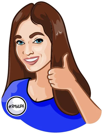 😎 Стикер «Команда Лиги А.» для Telegram