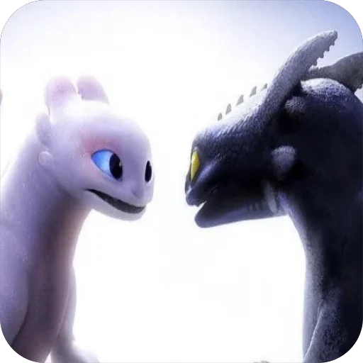😍 Стикер «Light fury» для Telegram