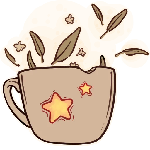 ☕ Стикер «Light in the darkness» для Telegram
