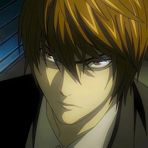 📓 Стикер «Light Yagami Death Note» для Telegram