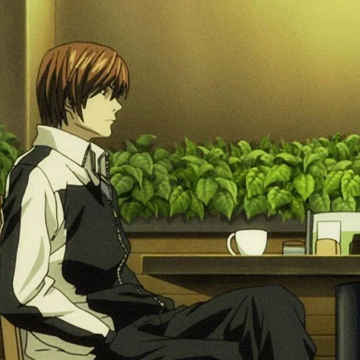 📓 Стикер «Light Yagami Death Note» для Telegram