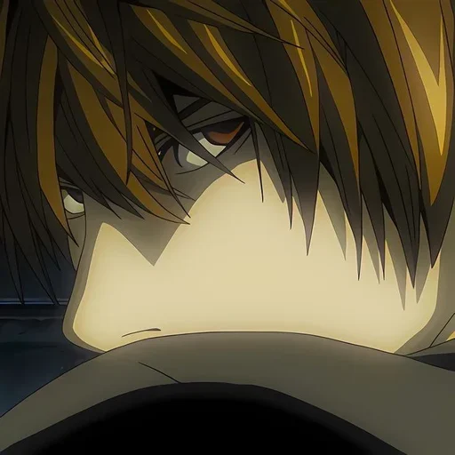 📓 Стикер «Light Yagami Death Note» для Telegram