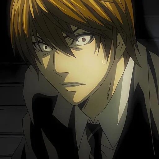 📓 Стикер «Light Yagami Death Note» для Telegram