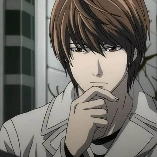 📓 Стикер «Light Yagami Death Note» для Telegram