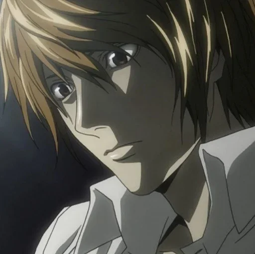 📓 Стикер «Light Yagami Death Note» для Telegram
