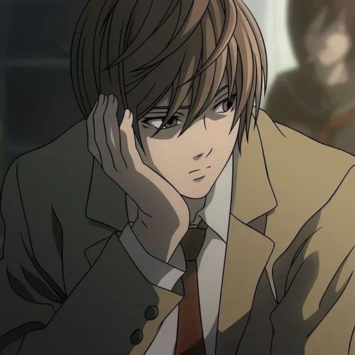Стикерпак Light Yagami Death Note для Telegram
