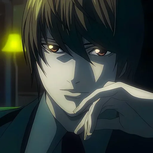 📓 Стикер «Light Yagami Death Note» для Telegram