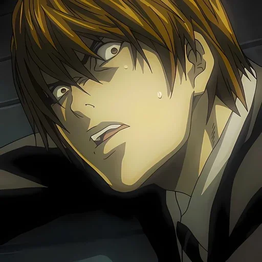 📓 Стикер «Light Yagami Death Note» для Telegram