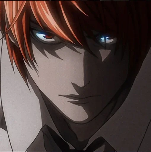 📓 Стикер «Light Yagami Death Note» для Telegram