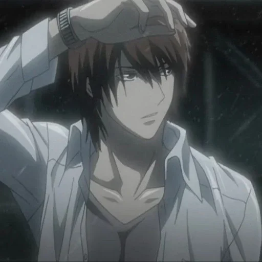 📓 Стикер «Light Yagami Death Note» для Telegram