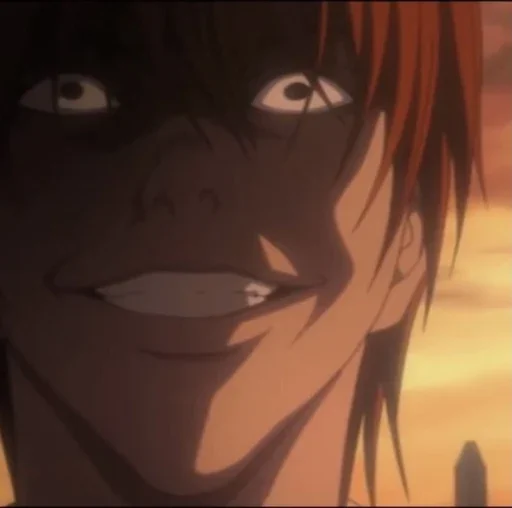 📓 Стикер «Light Yagami Death Note» для Telegram