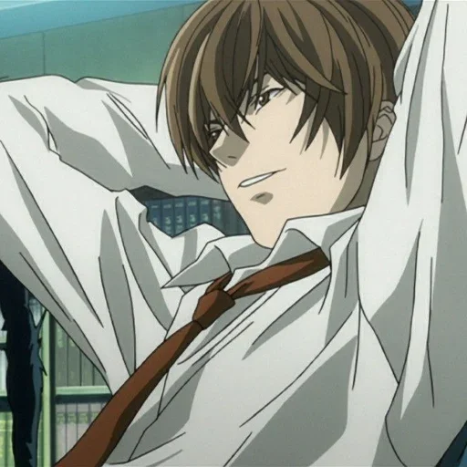 📓 Стикер «Light Yagami Death Note» для Telegram