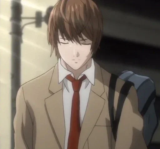 📓 Стикер «Light Yagami Death Note» для Telegram