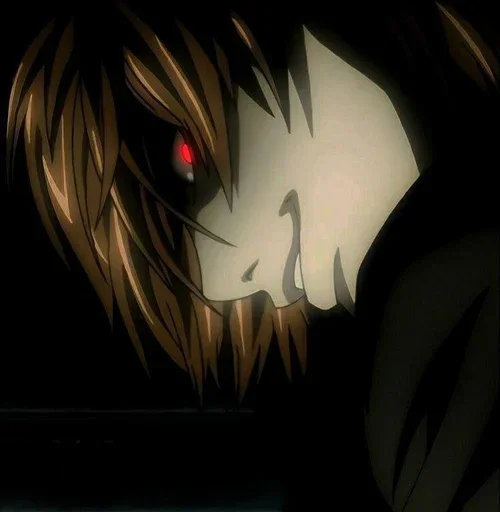 📓 Стикер «Light Yagami Death Note» для Telegram