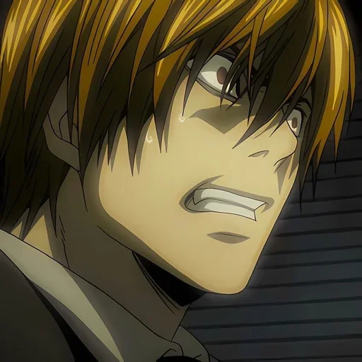 📓 Стикер «Light Yagami Death Note» для Telegram