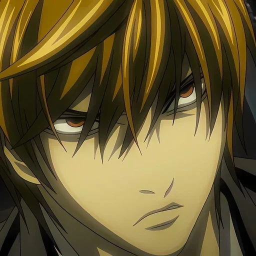 📓 Стикер «Light Yagami Death Note» для Telegram