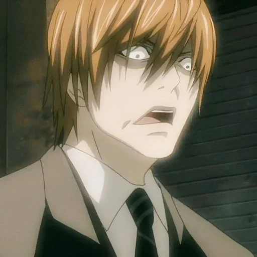 📓 Стикер «Light Yagami Death Note» для Telegram
