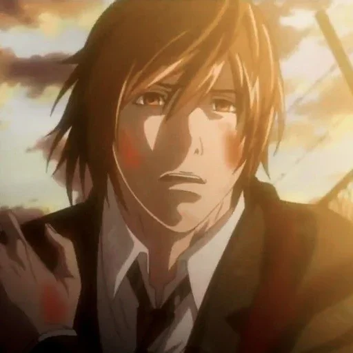 📓 Стикер «Light Yagami Death Note» для Telegram