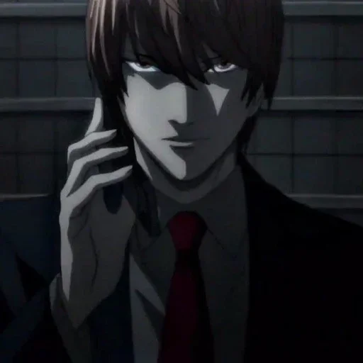 📓 Стикер «Light Yagami Death Note» для Telegram