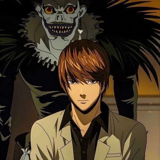 📓 Стикер «Light Yagami Death Note» для Telegram