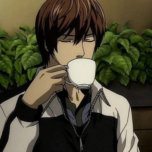 📓 Стикер «Light Yagami Death Note» для Telegram