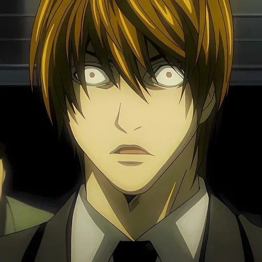 📓 Стикер «Light Yagami Death Note» для Telegram