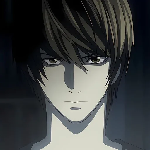 📓 Стикер «Light Yagami Death Note» для Telegram