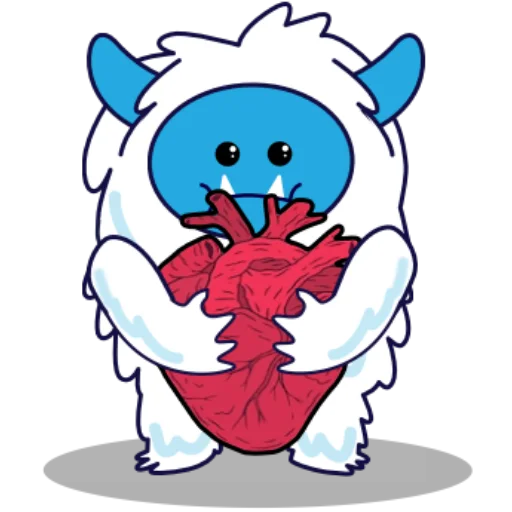 ❤️ Стикер «LightAndFreedom Cake Monster Boom Pack» для Telegram