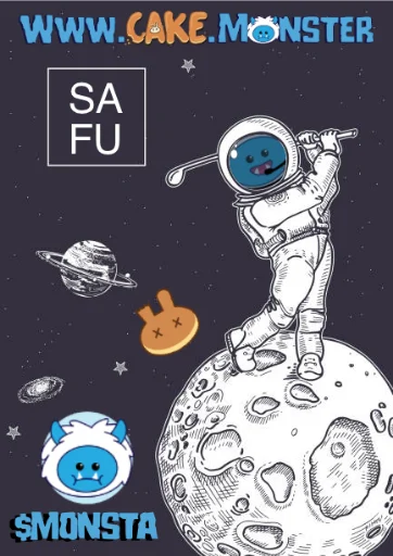 🌚 Стикер «LightAndFreedom Cake Monster Boom Pack» для Telegram