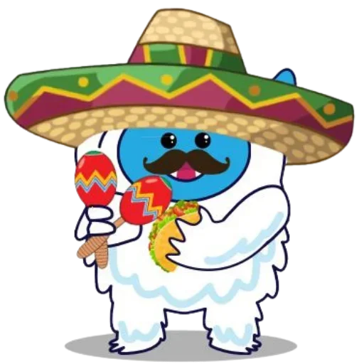 🌮 Стикер «LightAndFreedom Cake Monster Boom Pack» для Telegram