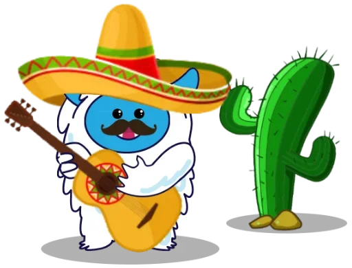 🎸 Стикер «LightAndFreedom Cake Monster Boom Pack» для Telegram