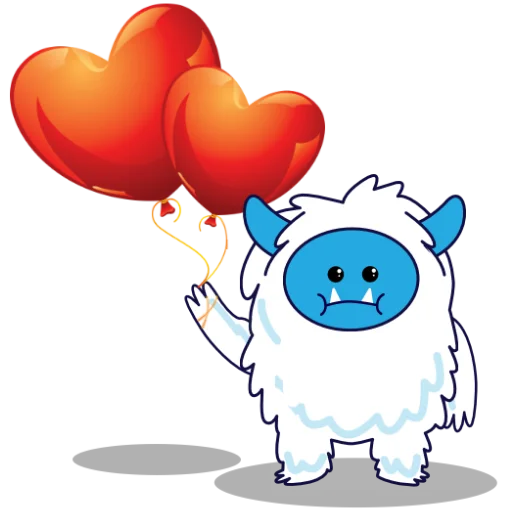 ❤️ Стикер «LightAndFreedom Cake Monster Boom Pack» для Telegram