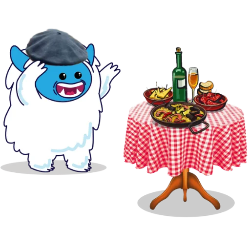 🇪🇸 Стикер «LightAndFreedom Cake Monster Boom Pack» для Telegram