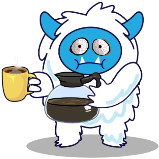 ☕️ Стикер «LightAndFreedom Cake Monster Boom Pack» для Telegram