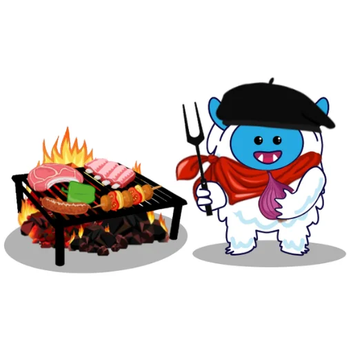 🇦🇷 Стикер «LightAndFreedom Cake Monster Boom Pack» для Telegram