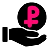 💸 Эмодзи «Розовый шрифт карандашом» для Telegram
