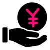 💴 Эмодзи «Розовый шрифт карандашом» для Telegram