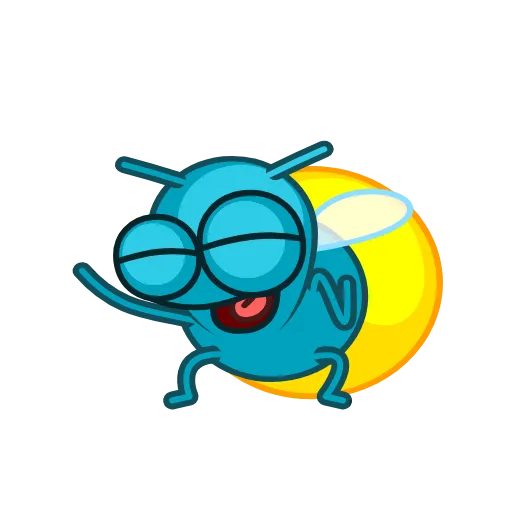 🕺 Стикер «Lightning Bud» для Telegram
