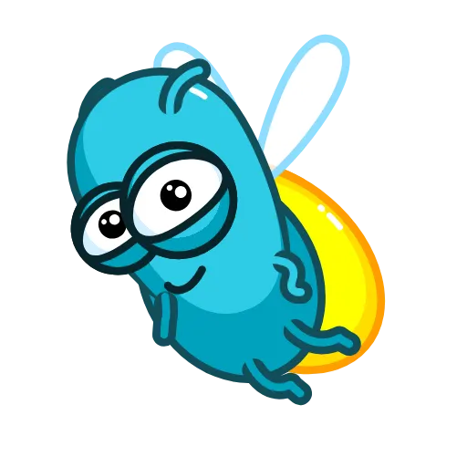 💛 Стикер «Lightning Bud» для Telegram