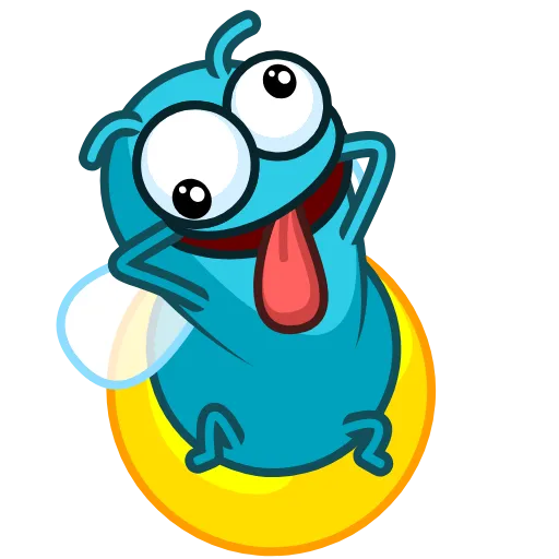 😝 Стикер «Lightning Bud» для Telegram