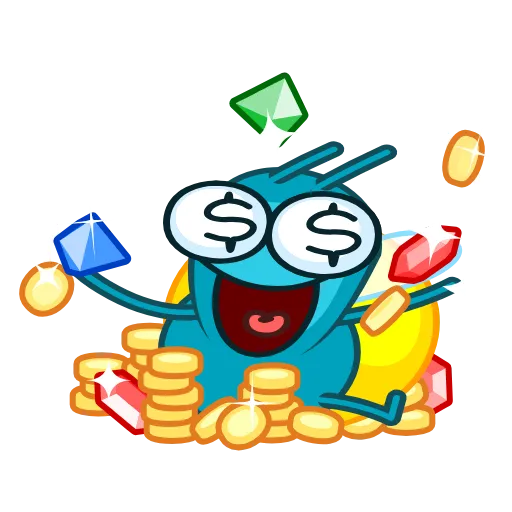 🤑 Стикер «Lightning Bud» для Telegram