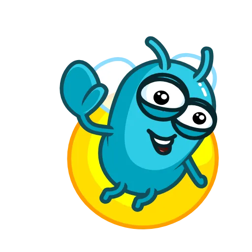 👋 Стикер «Lightning Bud» для Telegram