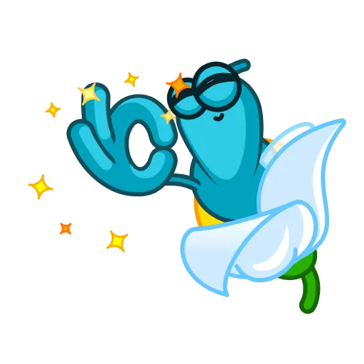 👌 Стикер «Lightning Bud» для Telegram