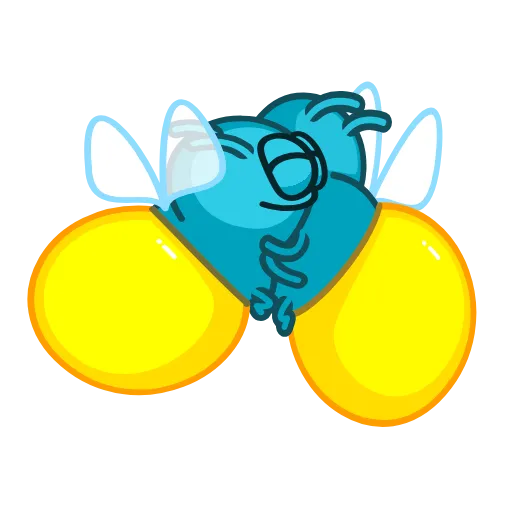 🤗 Стикер «Lightning Bud» для Telegram