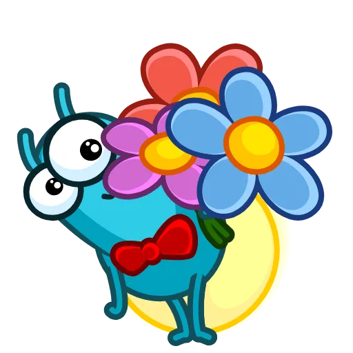 🙂 Стикер «Lightning Bud» для Telegram