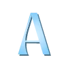 Стикерпак Light Sky Font для Telegram